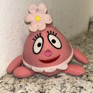 Yo Gabba Gabba‎ Silly Heads Foofa Pink Plush Spin Master Rare 2008 Works P2